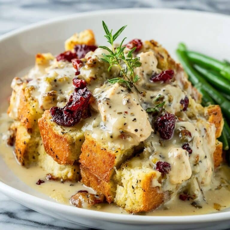 Creamy Chicken and Stuffing Casserole Recipe