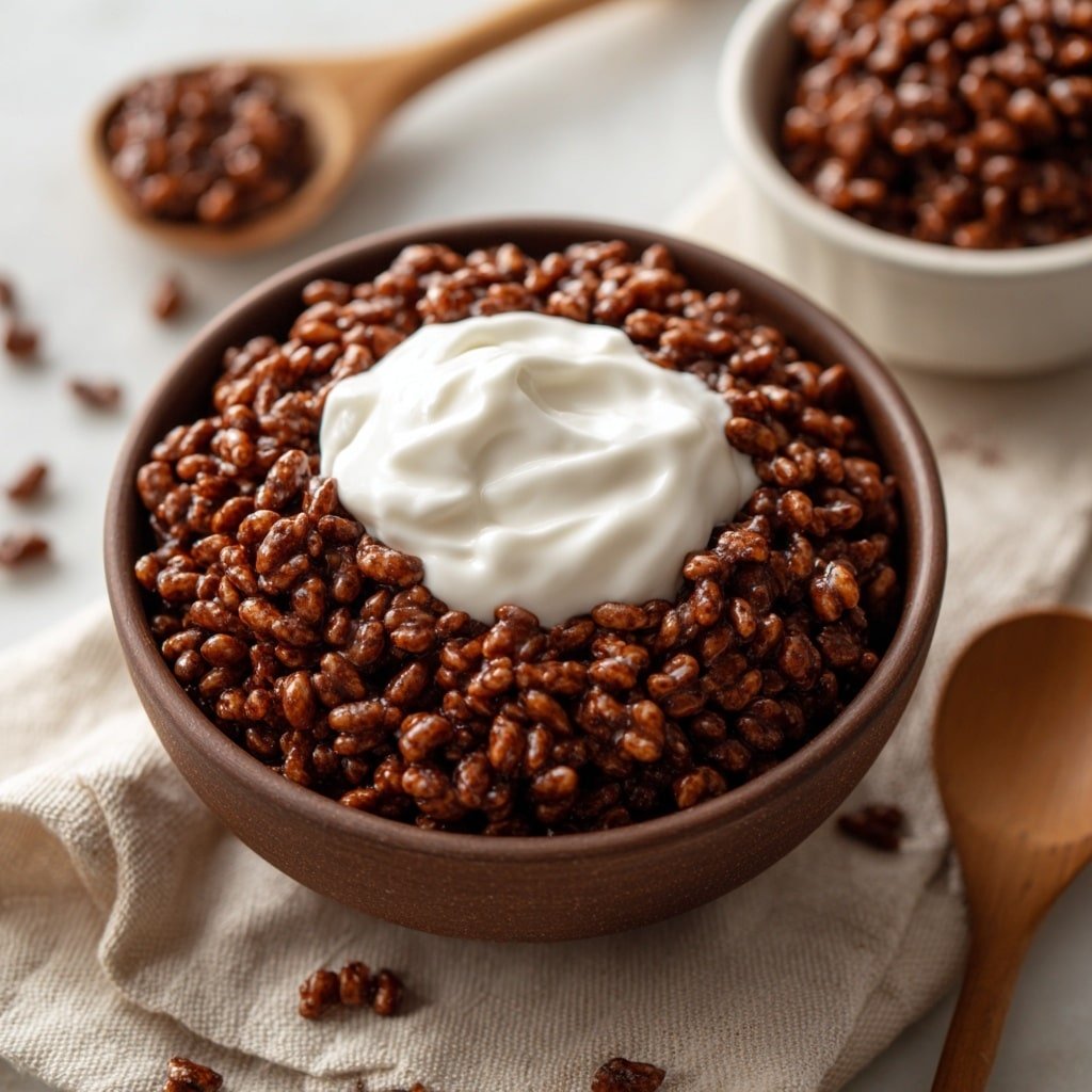 Healthy Crispy Chocolate Puffed Rice Cereal Recipe - Article Image 2 — Healthy Crispy Chocolate Puffed Rice Cereal, healthy puffed rice cereal, homemade chocolate breakfast cereal, crunchy chocolate snack, nutritious cereal recipe