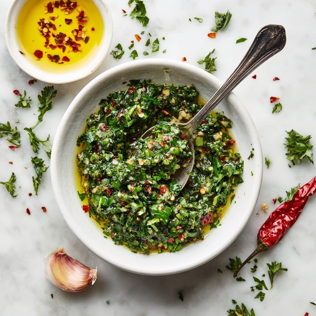 Easy Chimichurri Sauce for Grilled Meats Recipe