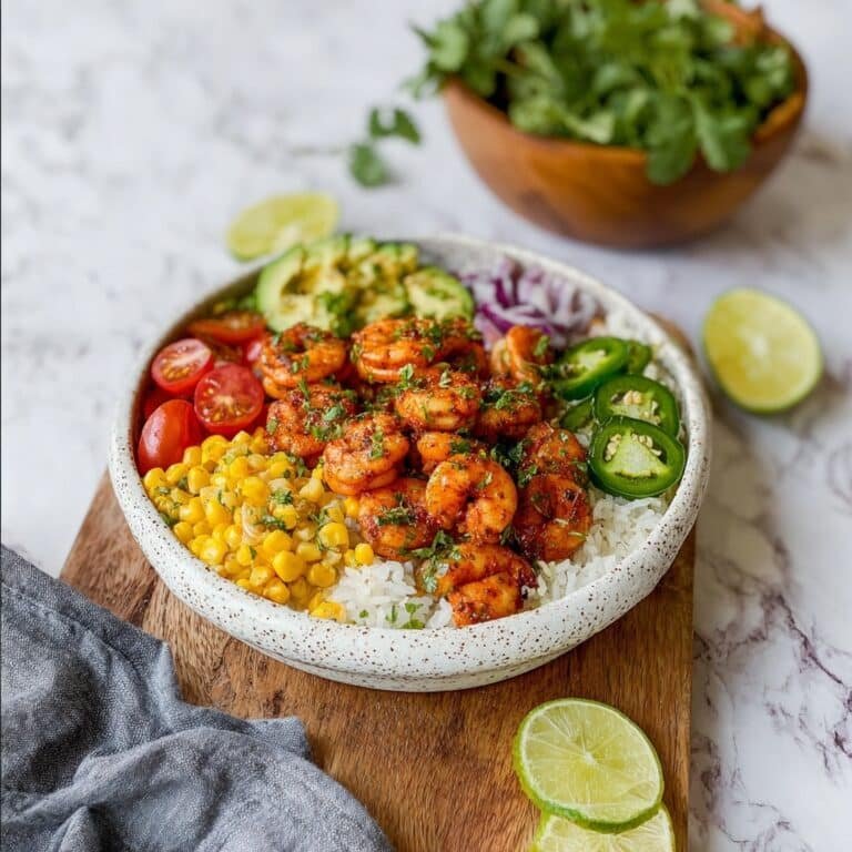 Fiesta Shrimp Rice Bowl Recipe