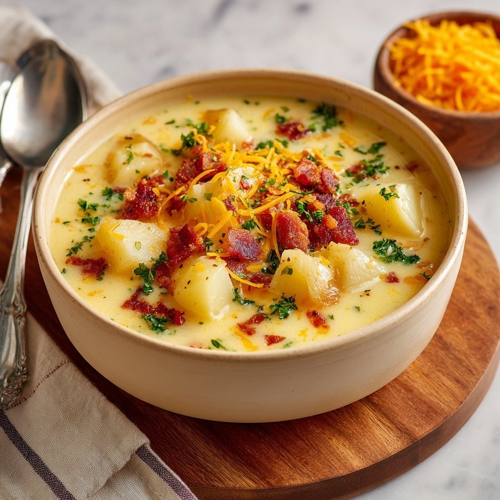 Outback Beef Potato Soup Recipe - Article Image 1 — Outback Beef Potato Soup, hearty beef potato soup, comforting soup recipes, easy beef potato soup, homemade potato soup