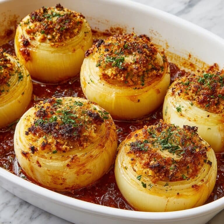 Greek Stuffed Onions Recipe