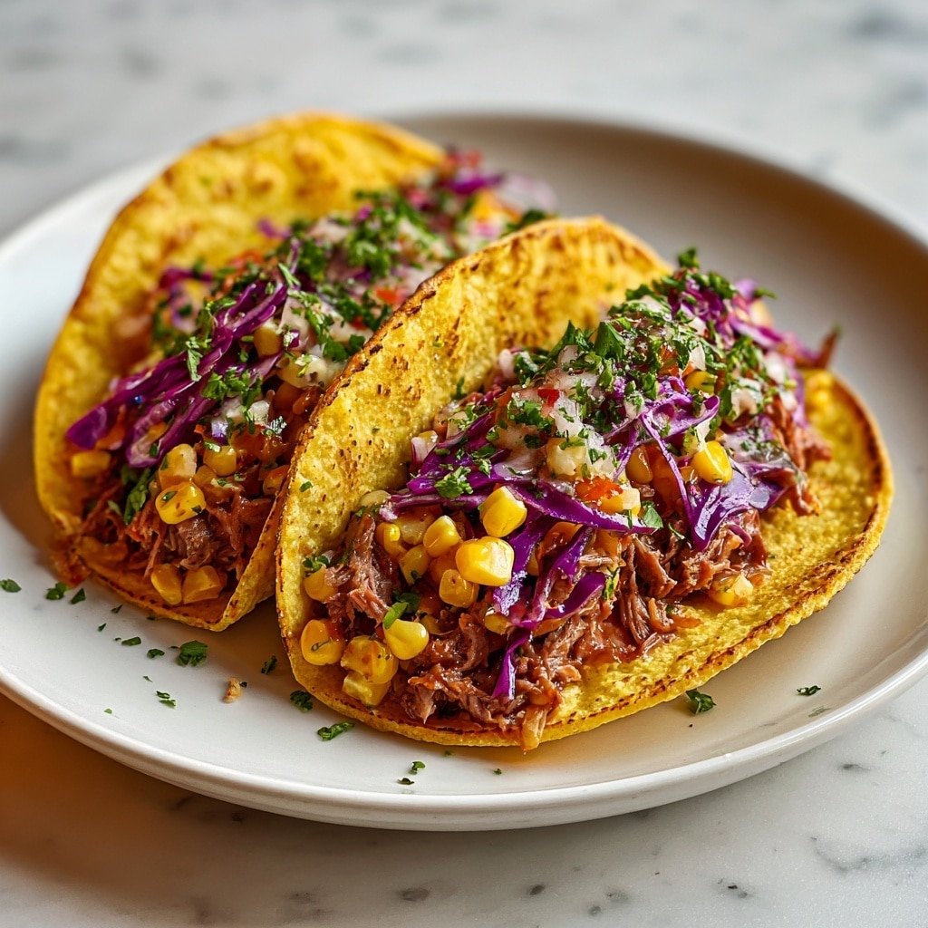 Corned Beef Tacos with Cabbage Slaw Recipe - Article Image 2 — Corned Beef Tacos with Cabbage Slaw, Corned Beef Tacos recipe, easy corned beef tacos, cabbage slaw tacos, quick taco recipes