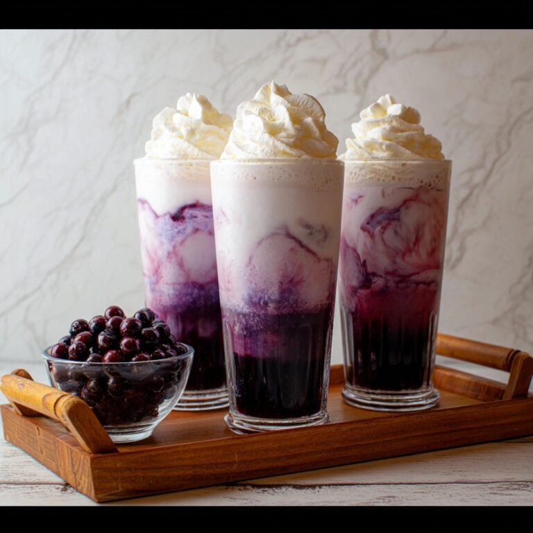 Sugar-Free Blueberry Cream Soda Recipe