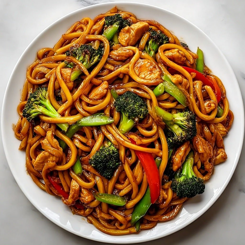 Garlic Chicken Lo Mein Recipe - Article Image 2 — Garlic Chicken Lo Mein, garlic chicken lo mein recipe, easy Asian chicken noodle dish, homemade lo mein with garlic, quick Chinese chicken stir-fry