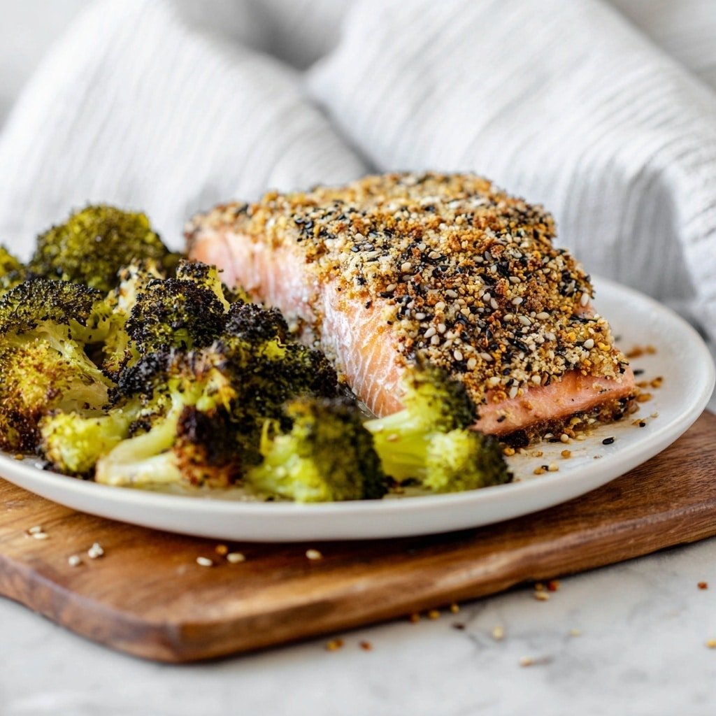 Honey Dijon Salmon with Roasted Broccoli Recipe - Article Image 2 — Honey Dijon Salmon with Roasted Broccoli, Honey Dijon Salmon, Baked Salmon with Honey Dijon, Easy Salmon Dinner, Healthy Fish Recipes