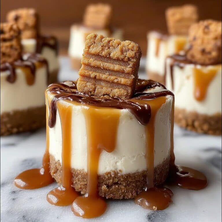 Biscoff Cookie Butter Cheesecake Cups Recipe