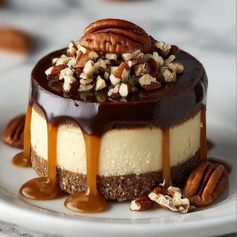 No Bake Turtle Cheesecake Bites Recipe