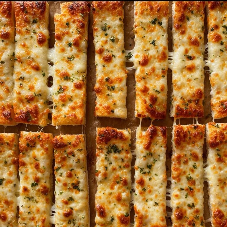 Cheesy Cauliflower Breadsticks Recipe