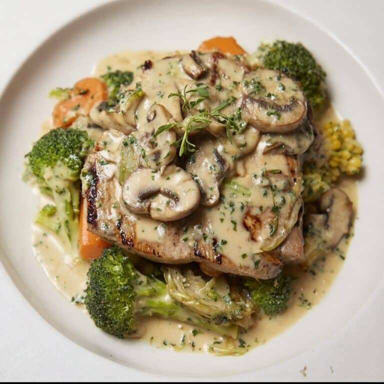 Creamy Mushroom Chicken Breasts Recipe