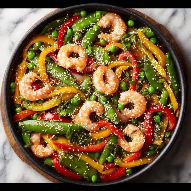 Sesame Shrimp and Vegetable Stir-Fry Recipe