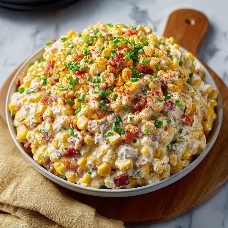 Cheesy Bacon Corn Salad Recipe