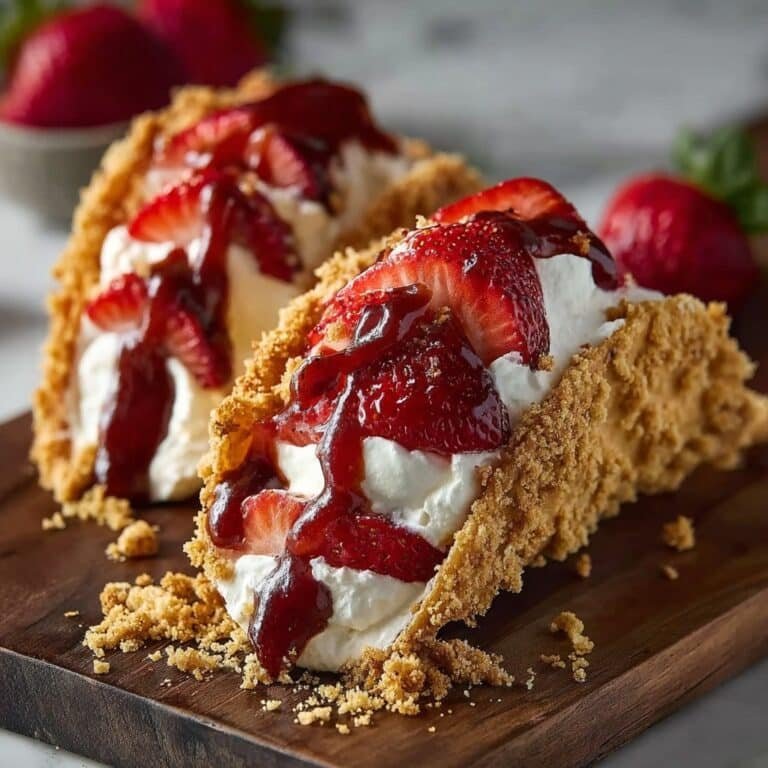 Strawberry Cheesecake Tacos Recipe