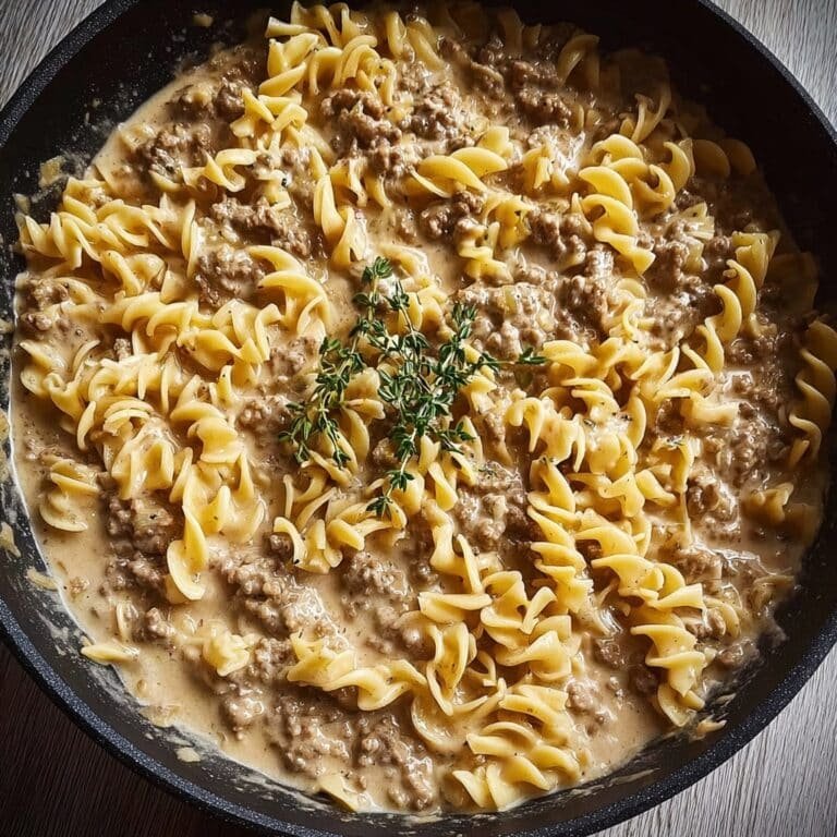 Ground Beef Stroganoff Recipe