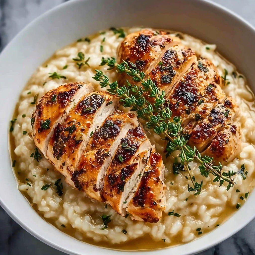 Creamy Parmesan Herb Chicken with Orzo Recipe - Article Image 1 — Creamy Parmesan Herb Chicken with Orzo, Creamy Chicken and Orzo, Herb Chicken and Parmesan, Easy Creamy Chicken Pasta, Comforting Chicken and Rice Dish