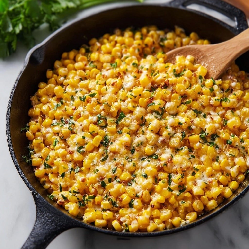 Honey Butter Skillet Corn Recipe - Article Image 2 — Honey Butter Skillet Corn, easy corn side dish, sweet savory skillet corn, comforting corn recipe, quick corn side