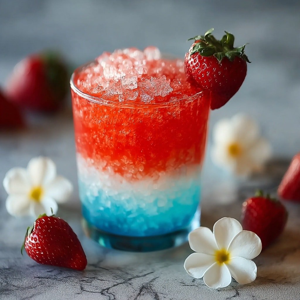 Strawberry Blue Hawaiian Cocktail Recipe - Article Image 2 — Strawberry Blue Hawaiian Cocktail, tropical cocktail recipes, blue Hawaiian drinks, fruity tequila cocktails, easy summer drinks